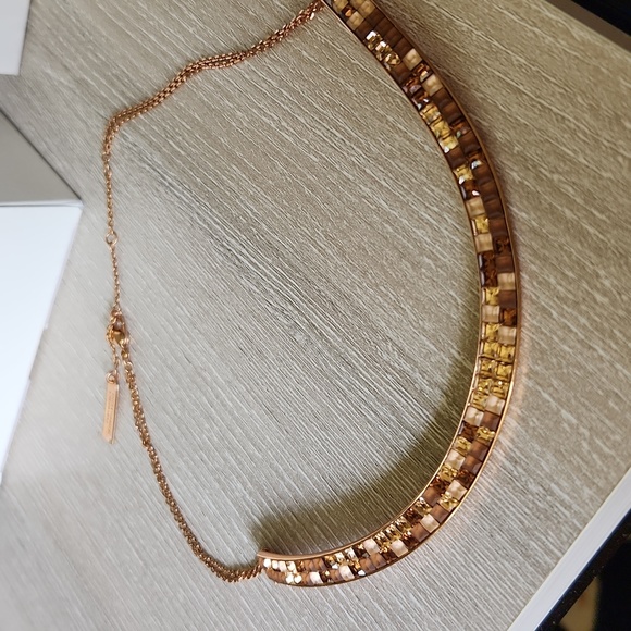 NEW Atelier SWAROVSKI frozen crystal necklace - Picture 2 of 3